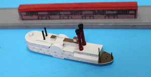 Paddle wheeler "Black Hawk" (1 p.) USa 1862 Star 137